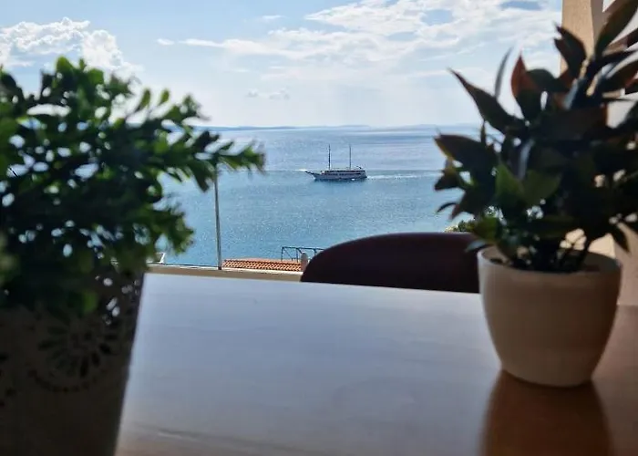 公寓 Amazing Sea View 奥米什